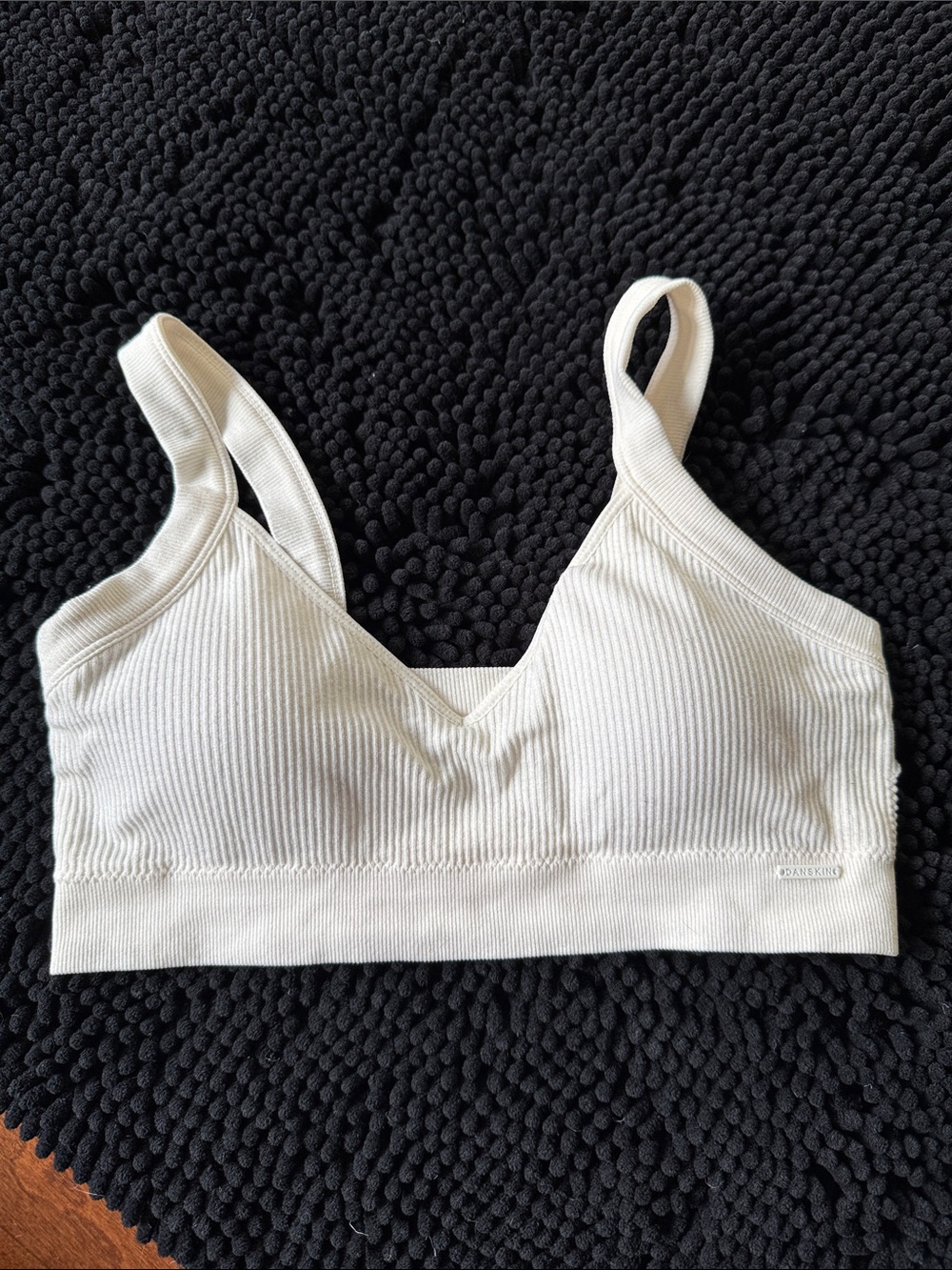 Danskin Ribbed Wireless Bralette
